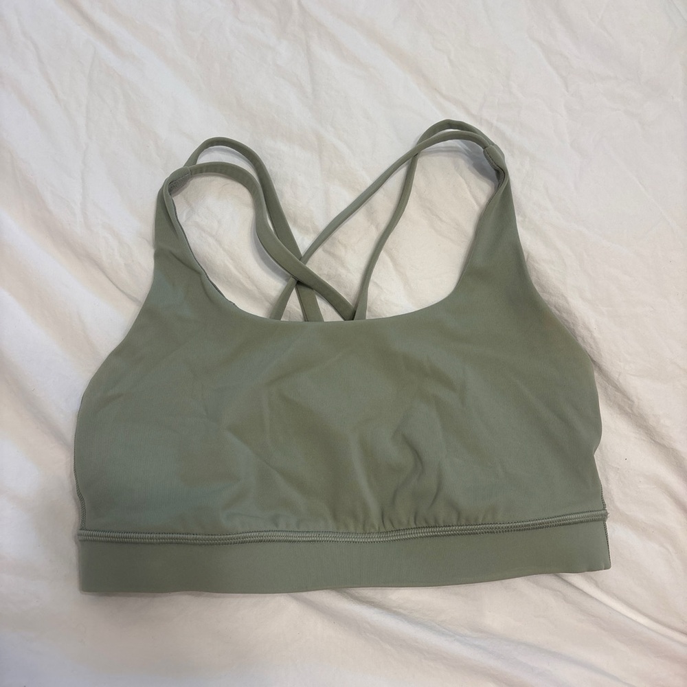 Lululemon Sage Green Energy Bra